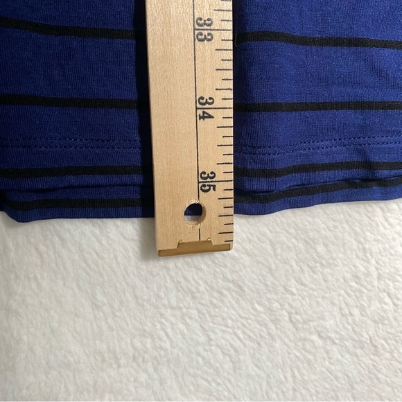 NWT Kensie Women's Skirt Blue/ Black Stripe size Small Boho Hippie Spring - Picture 8 of 10